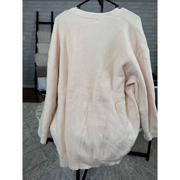 NWT Caracilia Oversized Long Sleeve Button Down Knit Cardigan Womens Size L - Picture 3 of 7